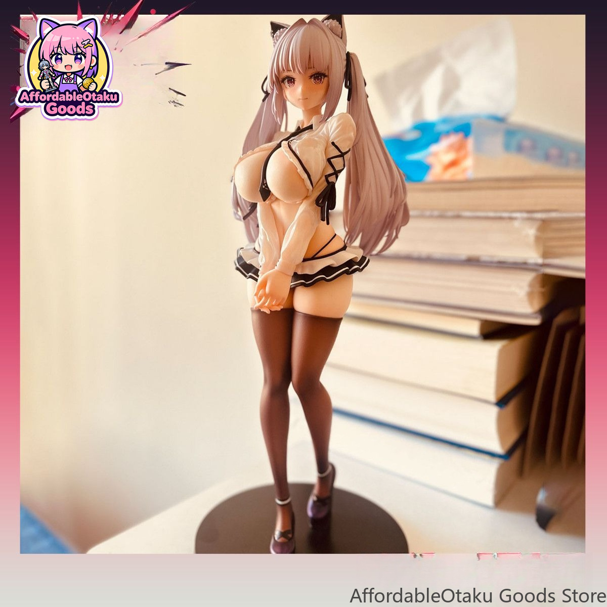 Desk Setup Tv - Anime Girl Alvina Style GK Garage