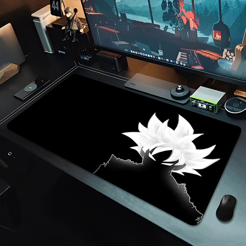 DBZ Black Anime Mouse Pad Drag - Desk Setup Rug ulasan dan harga
