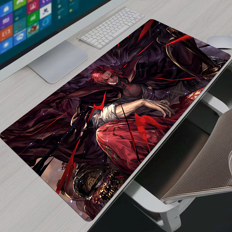 One Piece Shanks Mouse Pad Lar - Desk Setup Rug ulasan dan harga