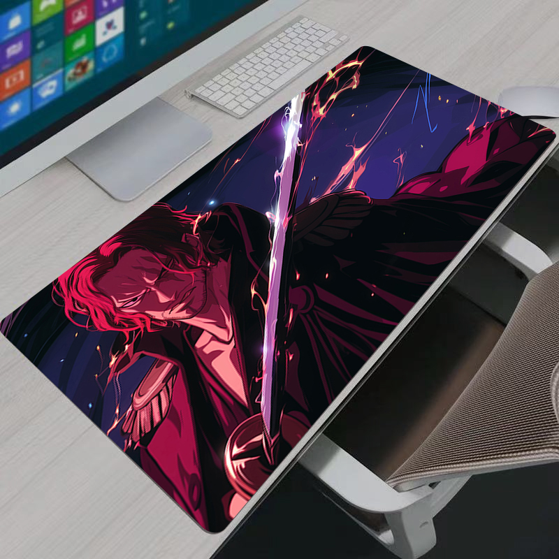 One Piece Shanks Mouse Pad Lar - Desk Setup Rug ulasan dan harga