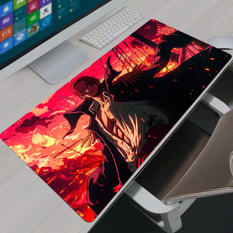 One Piece Shanks Mouse Pad Lar - Desk Setup Rug ulasan dan harga