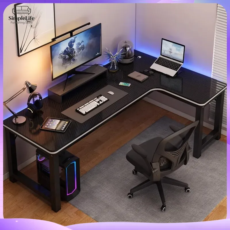 Corner Gaming Desk Computer De - Desk Setup Corner ulasan dan harga