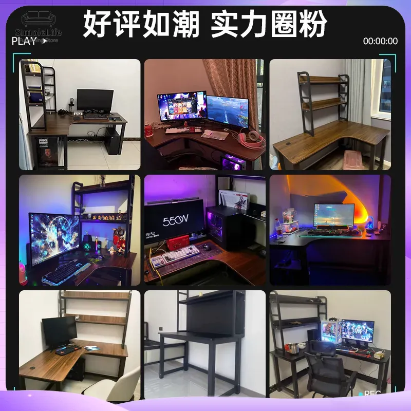 Corner Gaming Desk Computer De - Desk Setup Corner ulasan dan harga