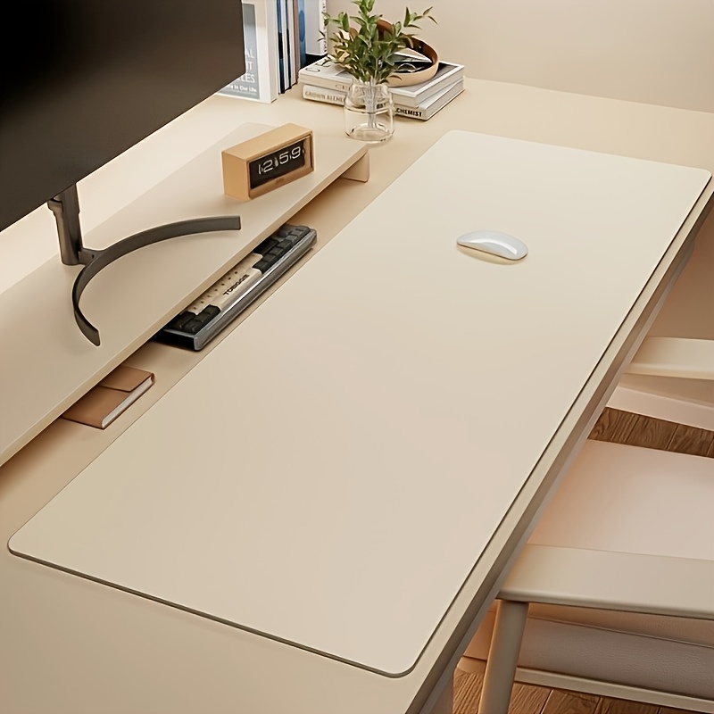 1pc Large Faux Leather Mouse P - Desk Setup Rug ulasan dan harga