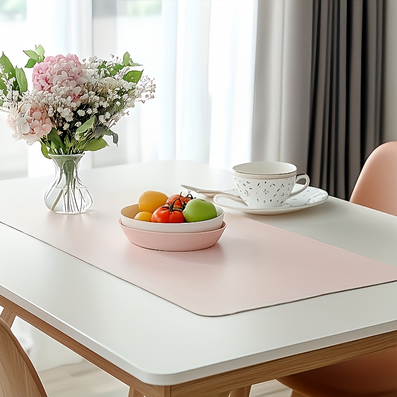 1pc Large Faux Leather Mouse P - Desk Setup Rug ulasan dan harga
