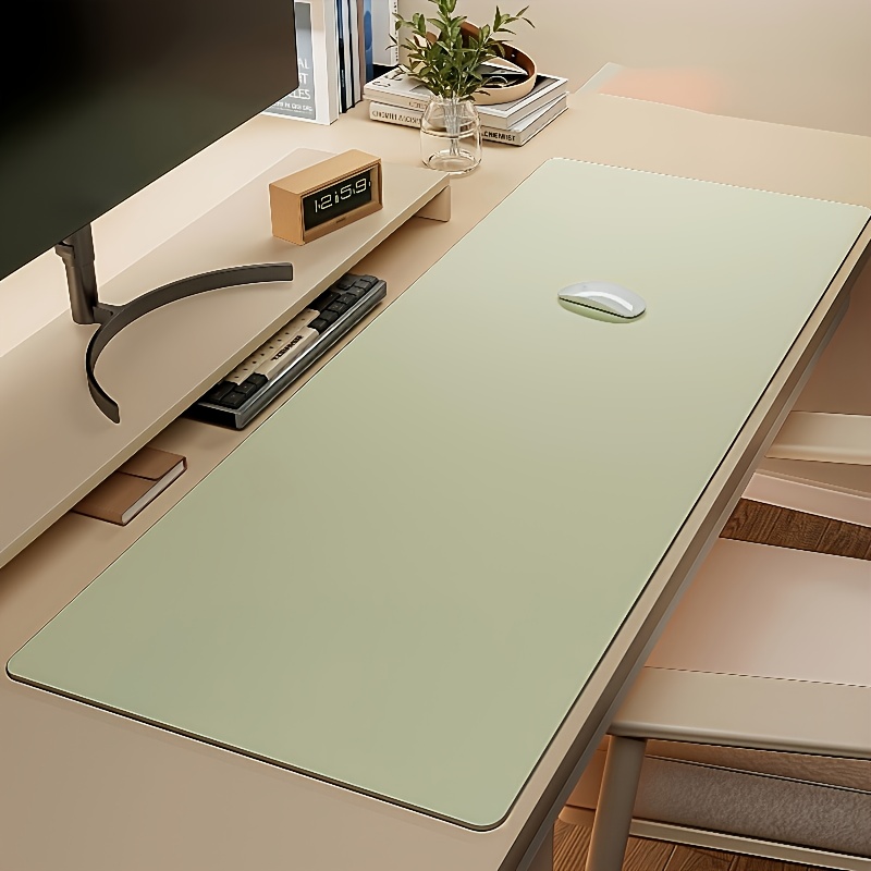 1pc Large Faux Leather Mouse P - Desk Setup Rug ulasan dan harga