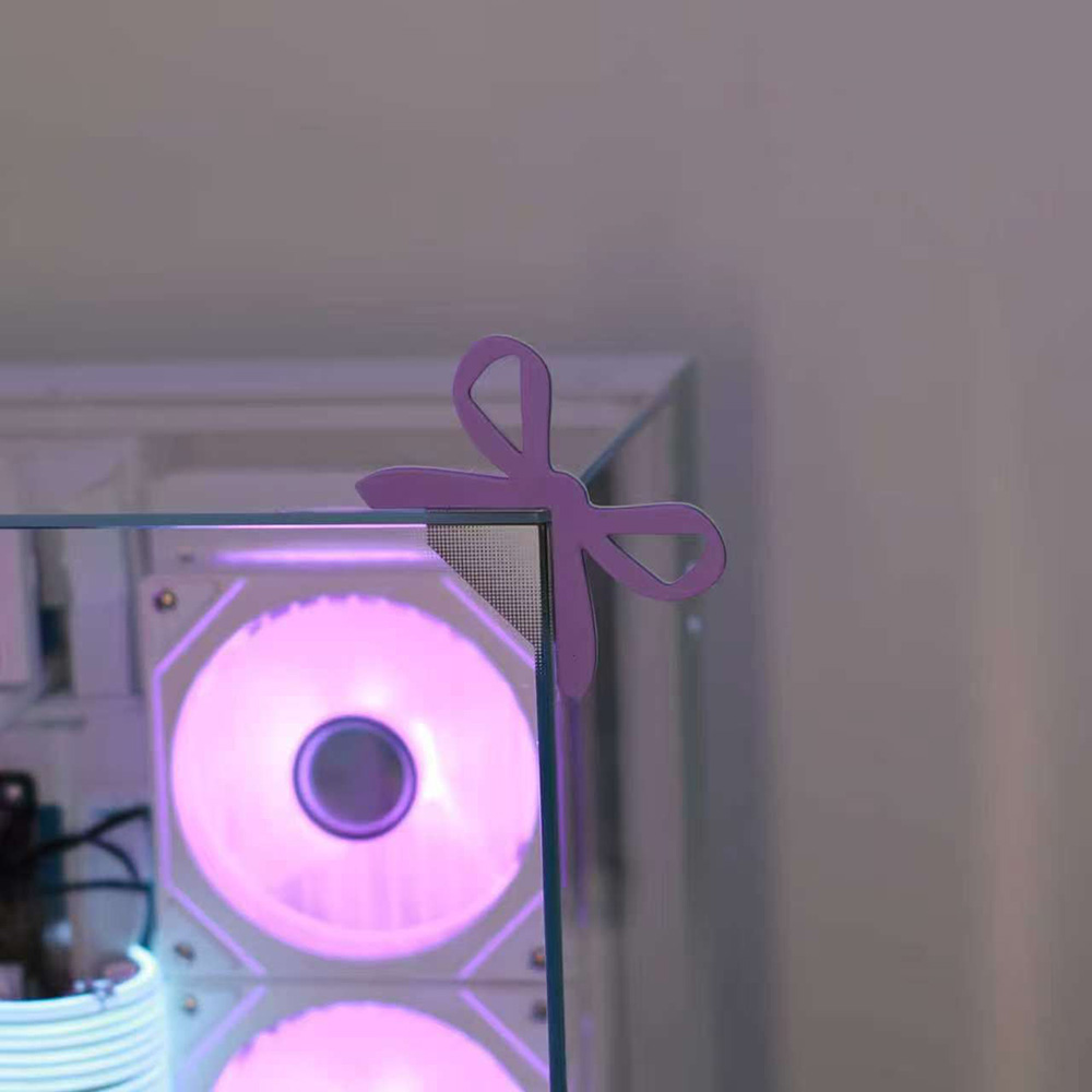 Monitor Decoration Bow Monitor - Desk Setup Corner ulasan dan harga