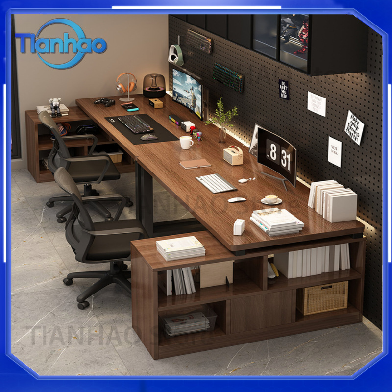 L Shaped Gaming Desk with Book - Desk Setup Corner ulasan dan harga