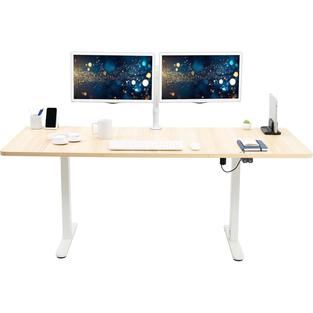 Electric 71 x 30 inch Stand Up - Desk Setup Height ulasan dan harga
