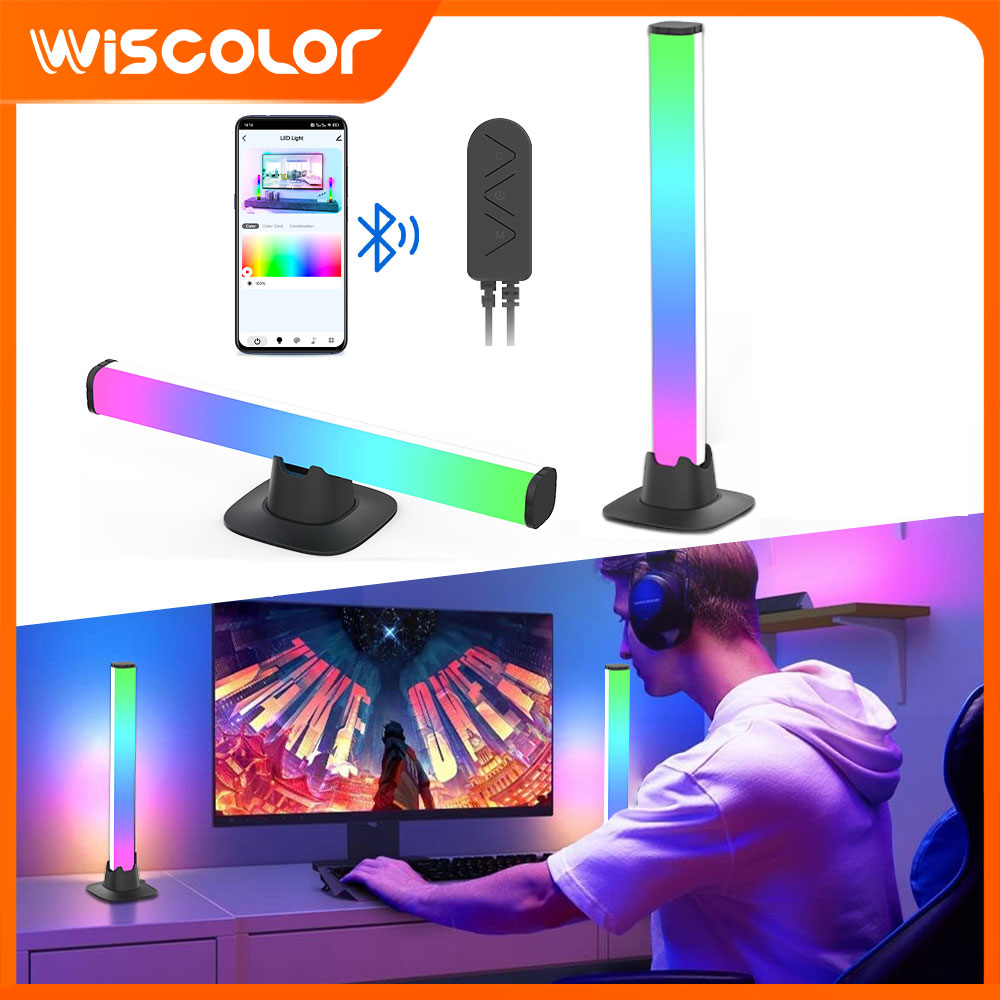 RGB LED Lights Bar Bluetooth S - Desk Setup Tv ulasan dan harga