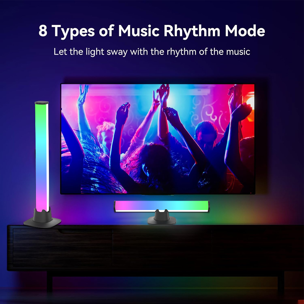 RGB LED Lights Bar Bluetooth S - Desk Setup Tv ulasan dan harga