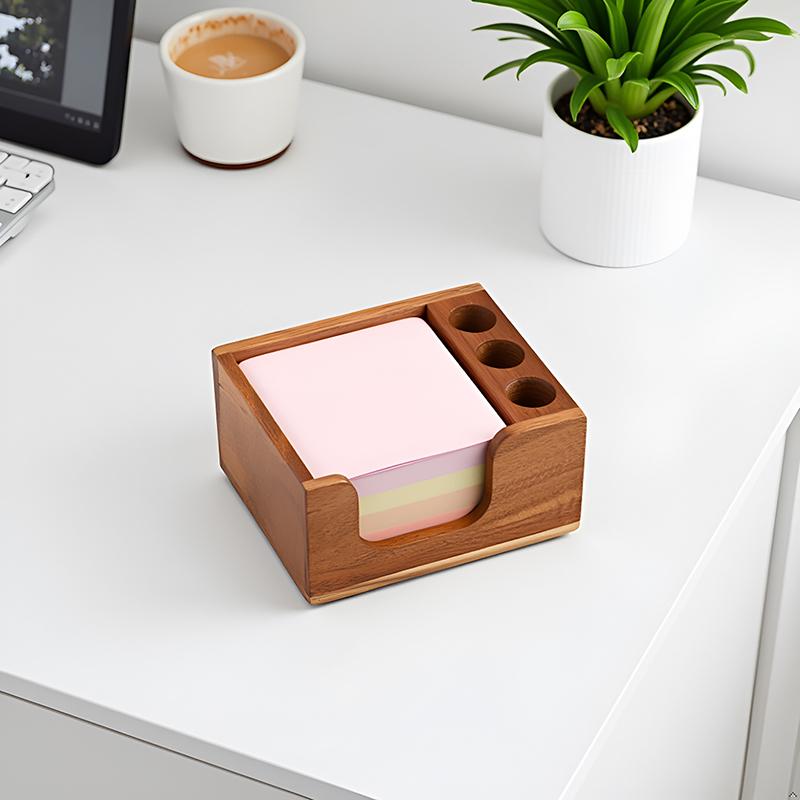 Minimalist Wooden Desk Organiz - Desk Setup Home Office ulasan dan harga