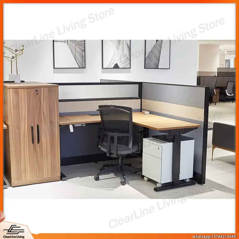 L Shaped Electric Height Adjus - Desk Setup Corner ulasan dan harga