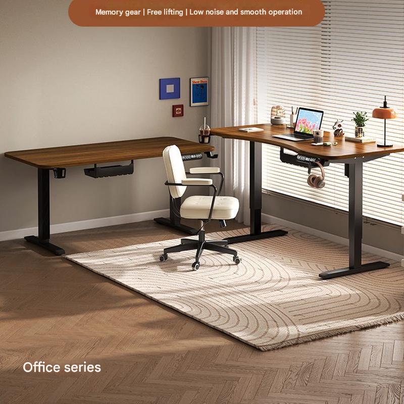 80/100/120/140cm Height Adjust - Desk Setup Home Office ulasan dan harga