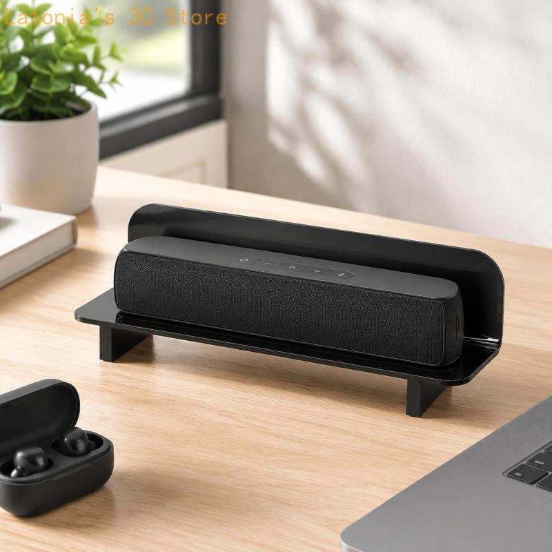 Desktop Speaker Stand for Spea - Speaker Desk Setup ulasan dan harga