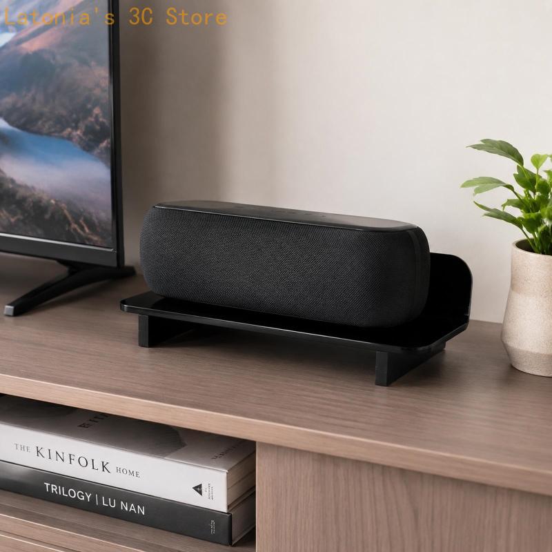 Desktop Speaker Stand for Spea - Speaker Desk Setup ulasan dan harga