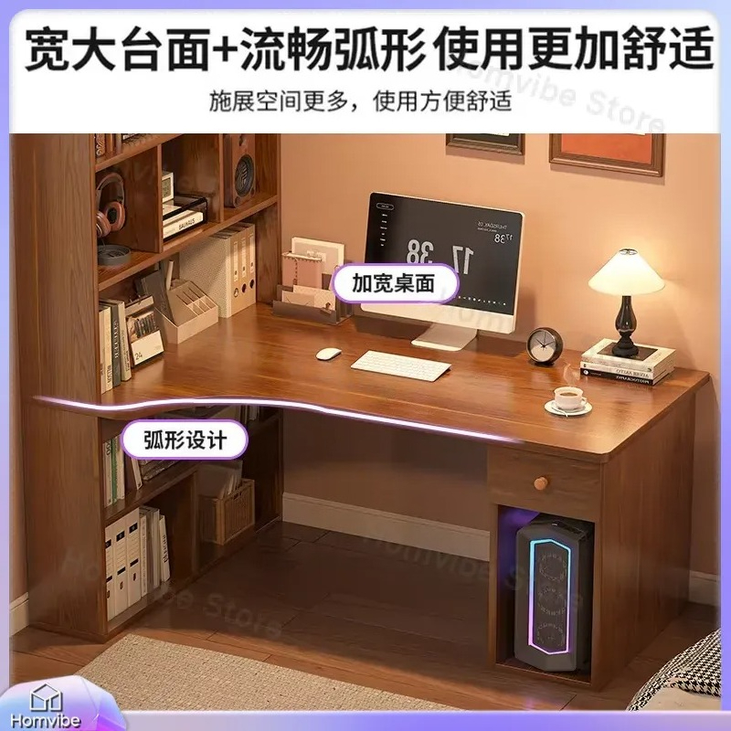 L Shaped Computer Desk with Bo - Desk Setup Corner ulasan dan harga