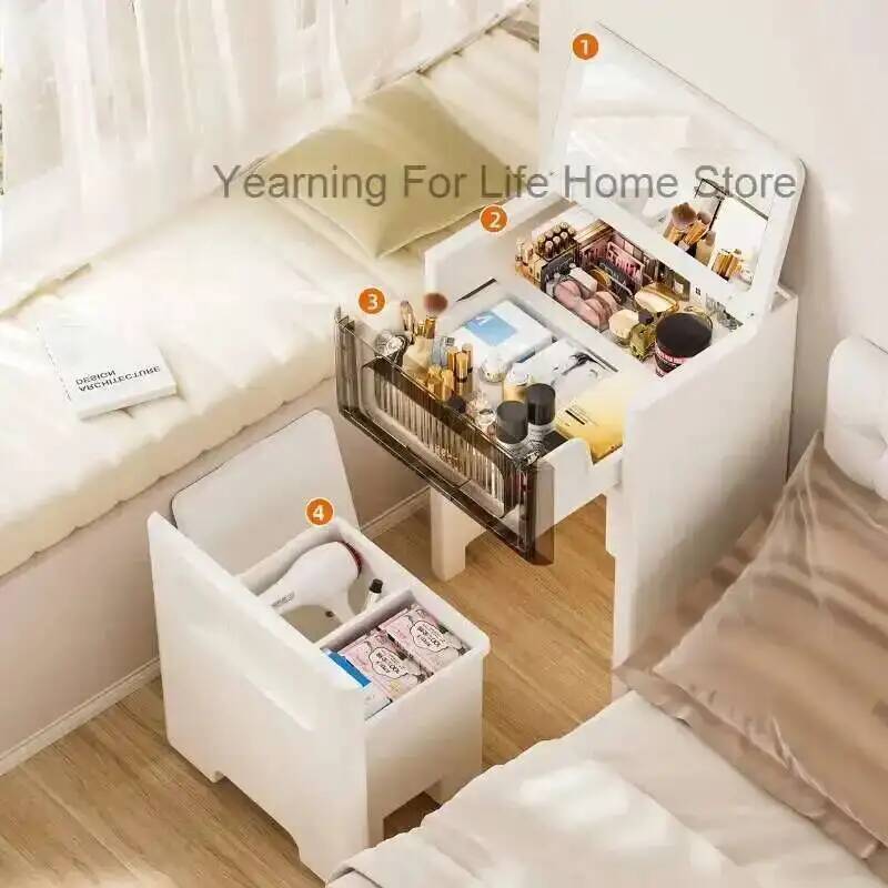 in with Dresser Desk 1 3 Vanit - Desk Setup In Small Bedroom ulasan dan harga