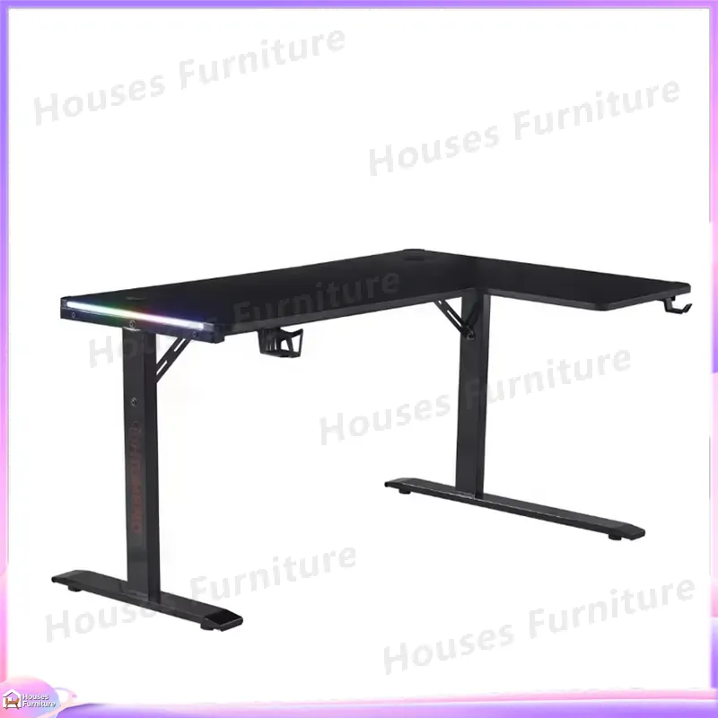 Large 160cm Gaming Desk with L - Desk Setup Home Office ulasan dan harga