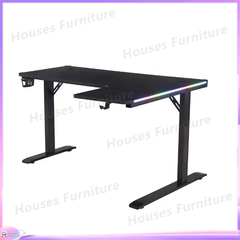 Large 160cm Gaming Desk with L - Desk Setup Home Office ulasan dan harga