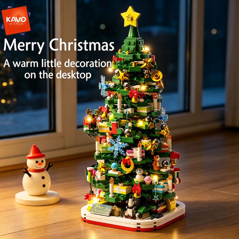 KAVOWORLD 1024pcs Christmas Tr - Desk Setup Couple ulasan dan harga