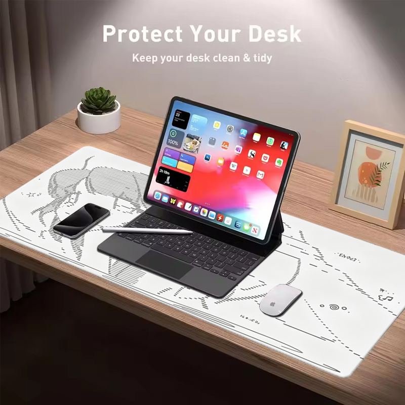 1Pcs Leather Mouse Pad Anime A - Desk Setup Rug ulasan dan harga