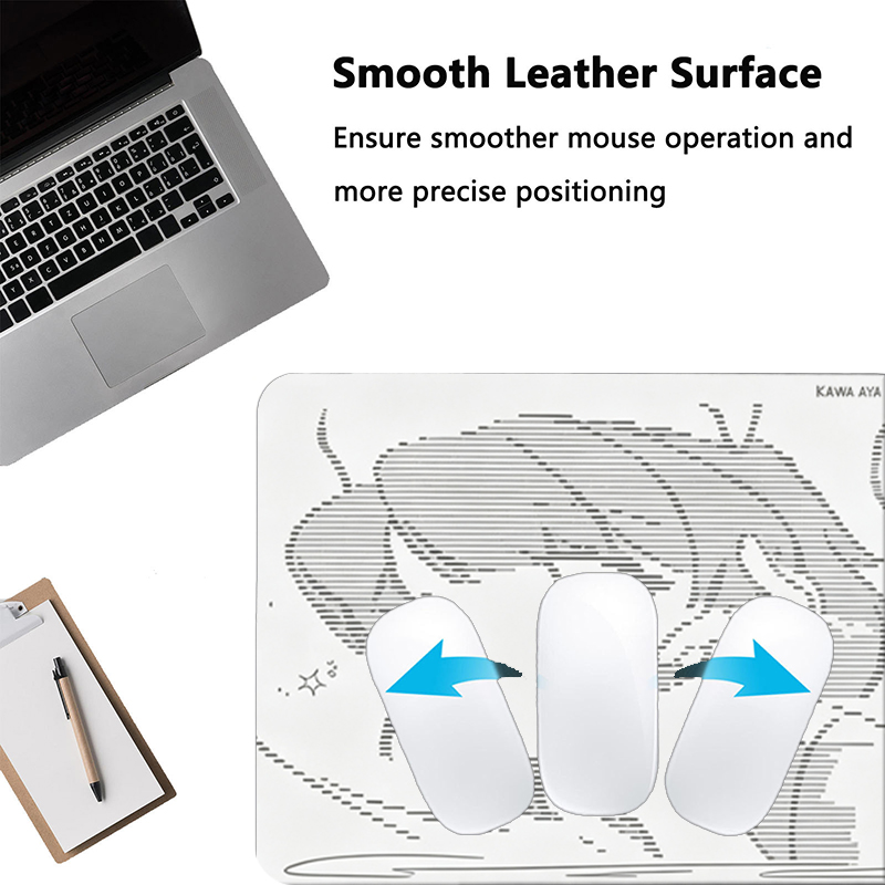 1Pcs Leather Mouse Pad Anime A - Desk Setup Rug ulasan dan harga
