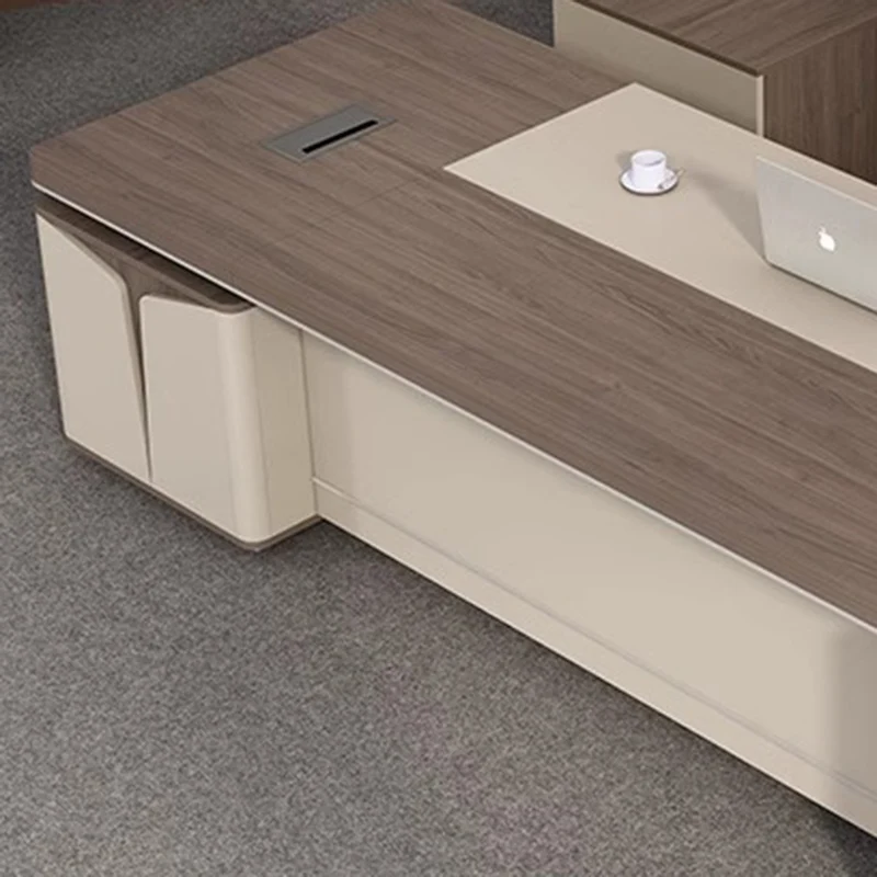 Minimalist Desk Furniture Offi - Desk Setup Corner ulasan dan harga